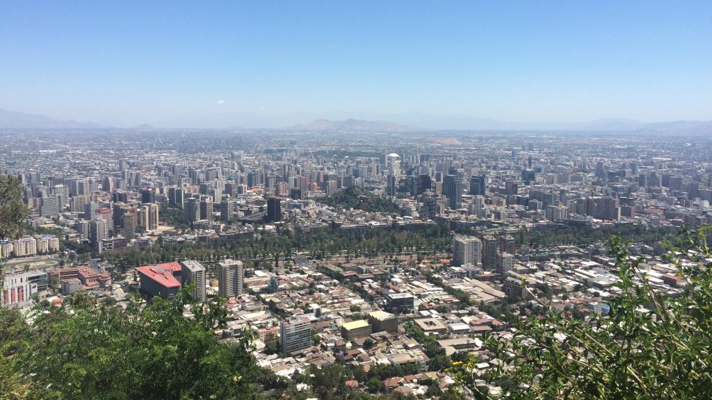 Vista desde Cerro San Cristóbal