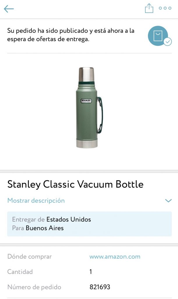 Dónde es más barato comprar el termo Stanley en Argentina?