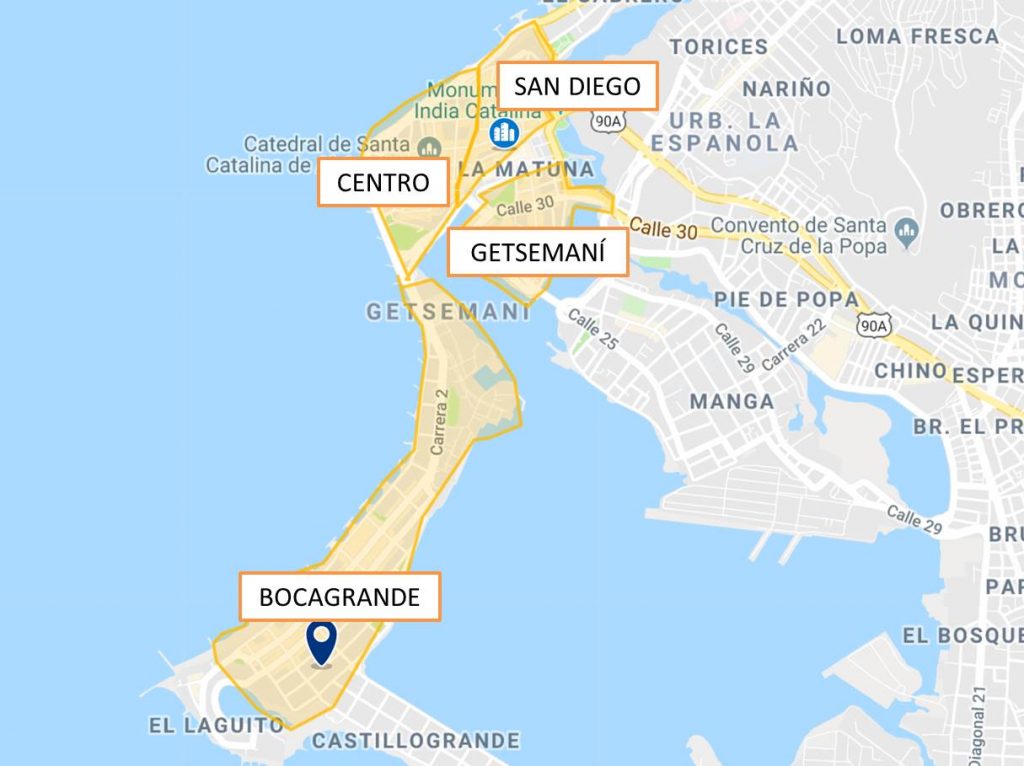 Dónde hospedarse en Cartagena las mejores zonas para dormir 2024 Dónde hospedarse en Cartagena las mejores zonas para dormir 2024